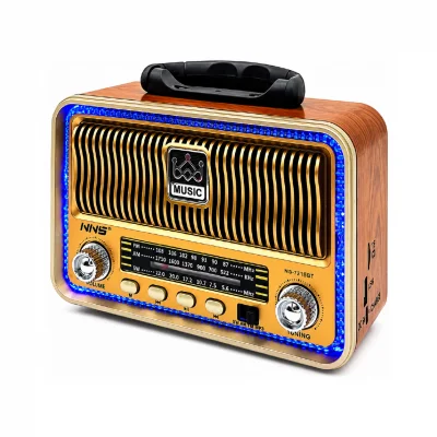 NNS NS-7218BT Nostaljik Radyo | TWS Bluetooth Speaker