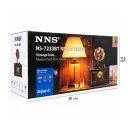 NNS NS-7233BT Nostaljik Gramofon Ahşap Radyo | Bluetooth Speaker