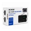 NNS NS-7238S Güneş Enerjili Bluetooth Speaker | Nostaljik Radyo