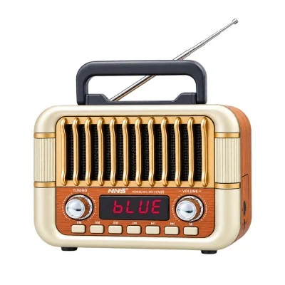 NNS Ns-7776BT Bluetooth Speaker | FM AM SW Radyo | Dijital Saatli