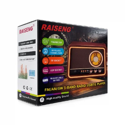 Raiseng R-2099BT Nostalji Bluetooth Speaker