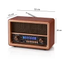 Torima D56 Nostalgia Kablosuz Speaker | FM - AM - SW | Uzaktan Kumanda