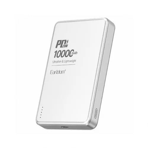 Earldom PD54 10000 mAh 15W Kablosuz | 20W PD Powerbank
