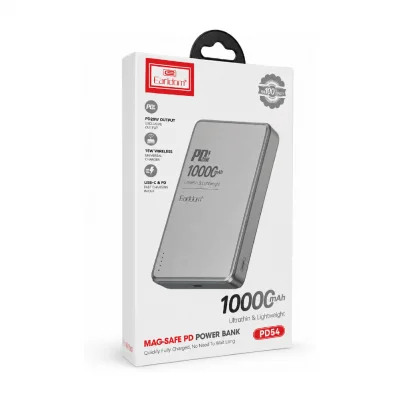 Earldom PD54 10000 mAh 15W Kablosuz | 20W PD Powerbank