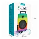 GTS-1802 Flame Rgb Ledli Bluetooth Hoparlör 8" | Mikrofonlu