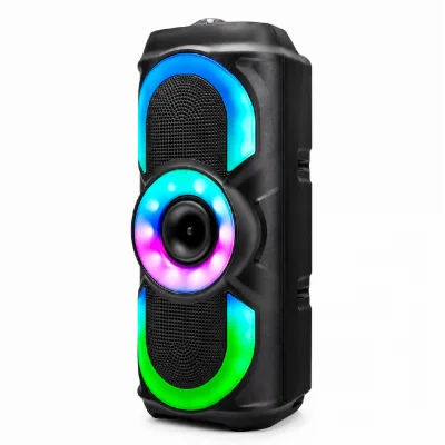 Kimiso QS-3629 | QS-3630 Bluetooth 2 x 4" RGB TWS Speaker | 2 x 10W | Çoklu Eşleşme
