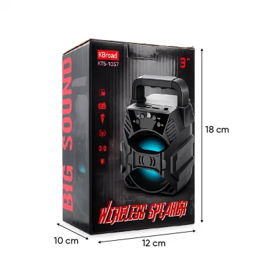 Kts-1057 Bluetooth Speaker 3''