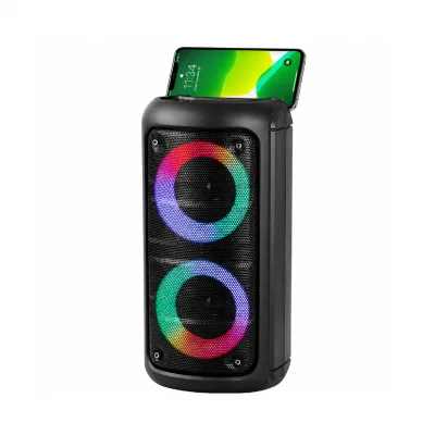 KTS-1296 Bluetooth Speaker | Rgb Ledli 2x3''