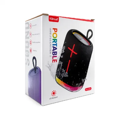 KTS-1828 Taşınabilir 12W RGB TWS Bluetooth Speaker | FM Radyo | IPX5 Su Geçirmez