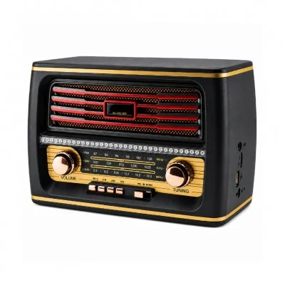 Meier M-1921BT Nostalji Bluetooth Speaker | 3 Band Radio