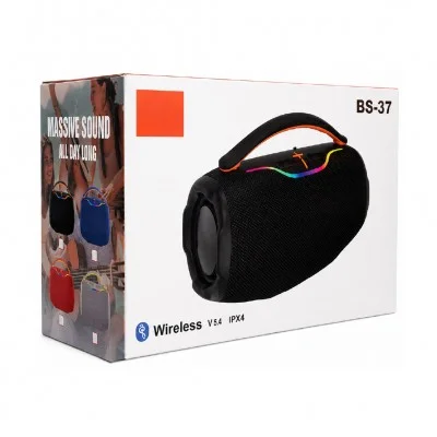 Polygold BS-37 Bluetooth Speaker | IPX4 Suya Dayanıklı
