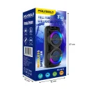 Polygold PG-3233 Bluetooth Speaker | Rgb Ledli 2x3''