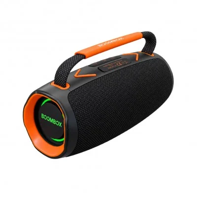 Polygold AC-76 30W Çift Bass RGB Bluetooth Speaker | IPX5 Suya Dayanıklı