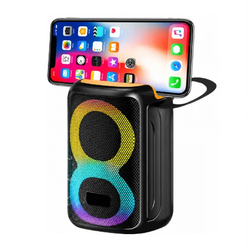SE-T23 Telefon Standlı RGB Bluetooth Speaker | Powerbanklı