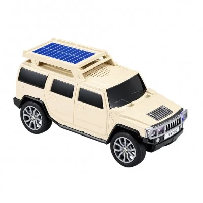 Wster WS-696 RGB TWS Güneş Enerjili Araba Bluetooth Speaker | 8W Ses Gücü