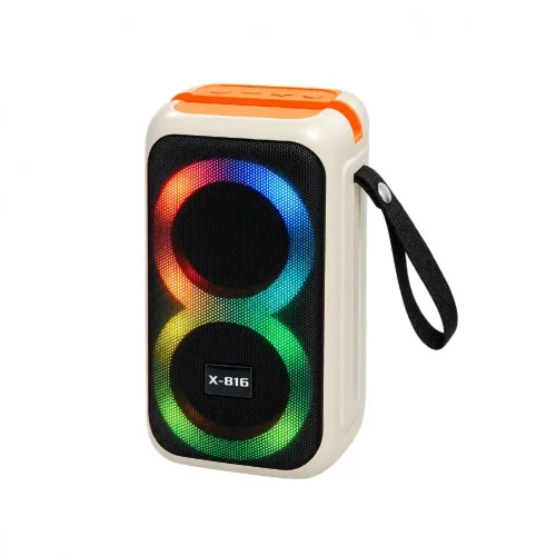 X-816 RGB Stereo 5W Mini Bluetooth Speaker