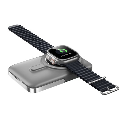 Wiwu Wi-P018 Elite Led Göstergeli 10000Mah Standlı Powerbank | Kablosuz Şarj | 15 Watt