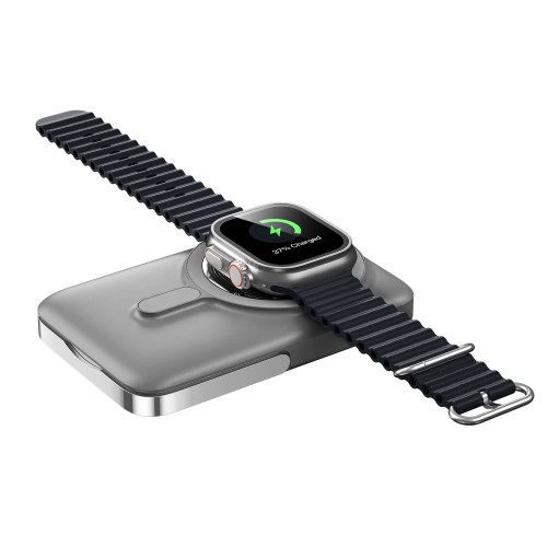 Wiwu Wi-P018 Elite Led Göstergeli 10000Mah Standlı Powerbank | Kablosuz Şarj | 15 Watt