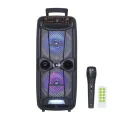 KTS-1743 Bluetooth Speaker | 2 x 8" | Mikrofon | Kumanda