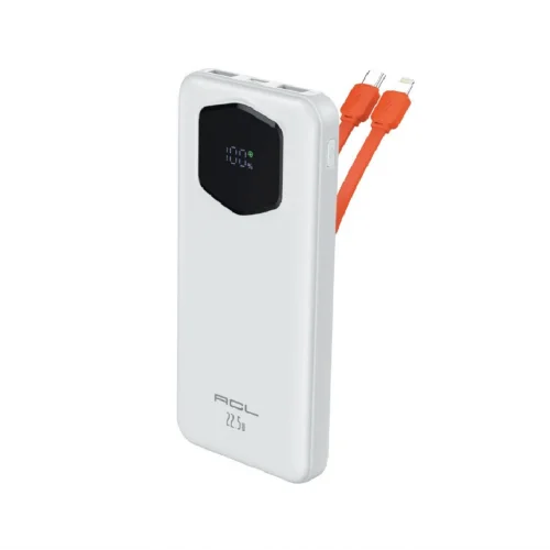 Acl PW-139 10000 Mah 22.5W 3A Powerbank | LCD Göstergeli | Kablolu