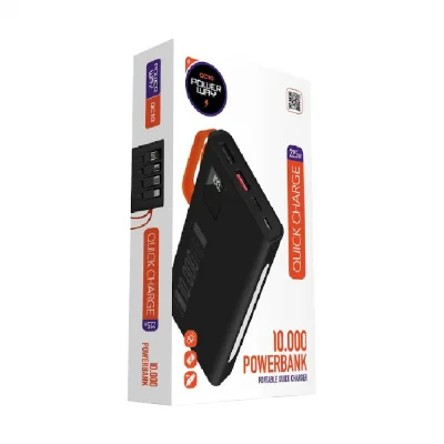 Powerway QC10 22.5W 10000 mAh PD Kablolu Powerbank