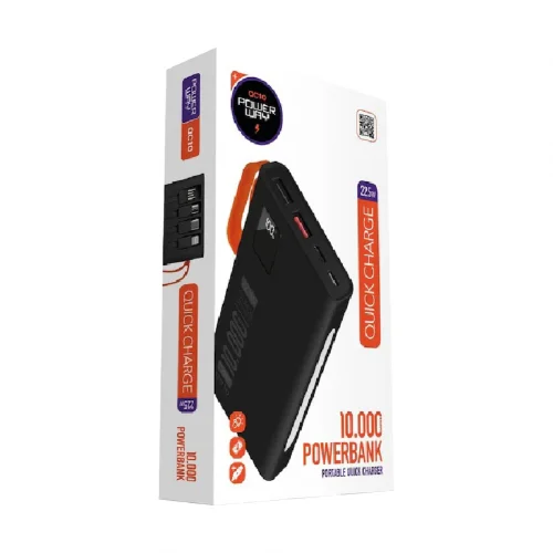 Powerway QC10 22.5W 10000 mAh PD Kablolu Powerbank