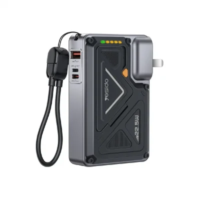 Yesido YP89 10000 mAh PD 22.5W Powerbank | 15W Magsafe Wireless Şarj | 220V Priz Girişi