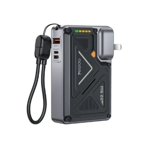 Yesido YP89 10000 mAh PD 22.5W Powerbank | 15W Magsafe Wireless Şarj | 220V Priz Girişi