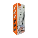YK Design 974-2PD 4'lü Uzatma Kablosu | 4xUSB 2xPD | Kablosuz Şarj Özelliği