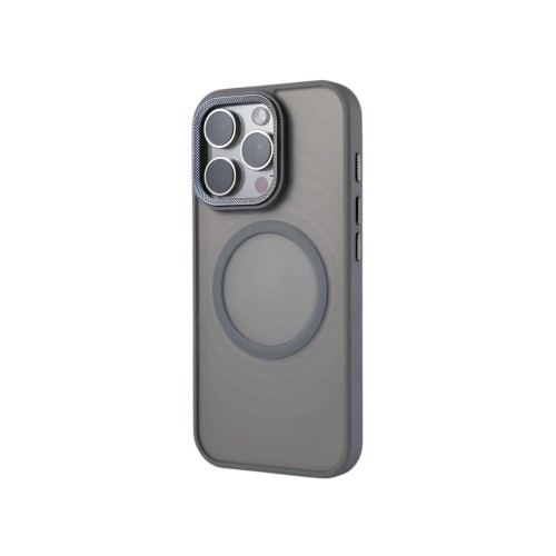 Iphone 12 Pro Max Point Renkli Magsafe Kılıf | Sert Silikon