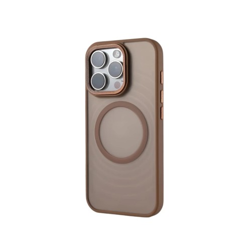 Iphone 12 Pro Max Point Renkli Magsafe Kılıf | Sert Silikon