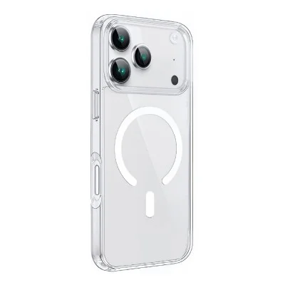 İphone 17 Pro Mika Sararmaz Magsafe Şeffaf Kılıf | Animasyonlu