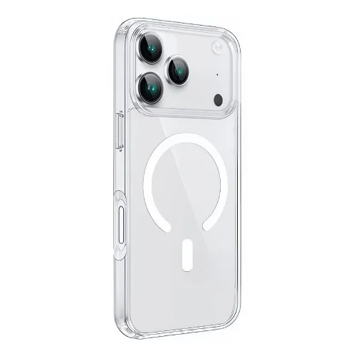 İphone 17 Pro Mika Sararmaz Magsafe Şeffaf Kılıf | Animasyonlu
