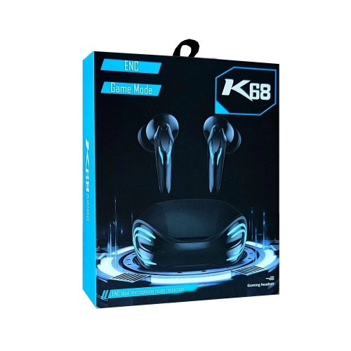 K68 Led Işıklı Airpods Bluetooth Oyuncu Kulaklık K68 Led Işıklı Airpods Bluetooth Oyuncu Kulaklık