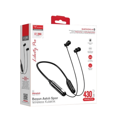 Lucatech LT390 130 Saat Boyun Askılı Bluetooth Kulaklık Lucatech LT390 130 Saat Boyun Askılı Bluetooth Kulaklık