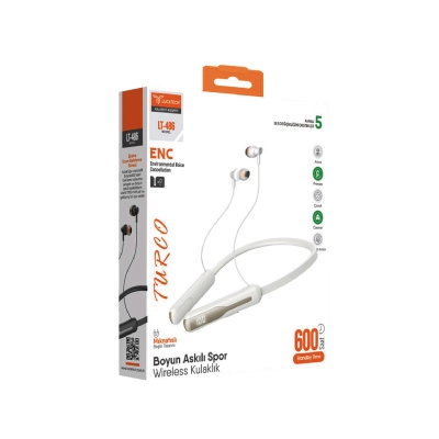 Lucatech LT486 Turco Boyun Askılı Bluetooth Kulaklık | 600 Saat | ENC Lucatech LT486 Turco Boyun Askılı Bluetooth Kulaklık | 600 Saat | ENC