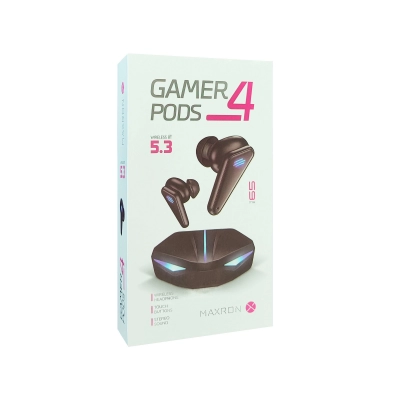 Maxron Gamerpods 4 Bluetooth Led Işıklı Kulak İçi Oyuncu Kulaklığı Maxron Gamerpods 4 Bluetooth Led Işıklı Kulak İçi Oyuncu Kulaklığı