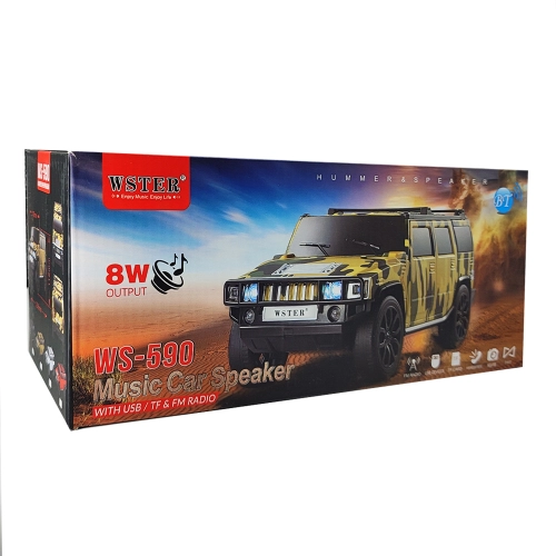 Wster Ws-590 Hummer Araba Bluetooth Speaker Wster Ws-590 Hummer Araba Bluetooth Speaker