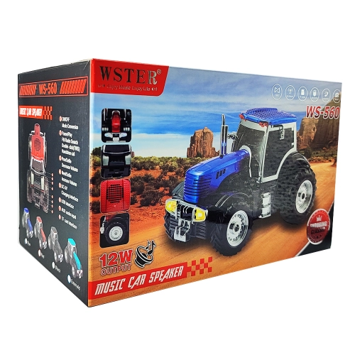 Wster Ws560 Traktör Bluetooth Speaker | Araba Wster Ws560 Traktör Bluetooth Speaker | Araba