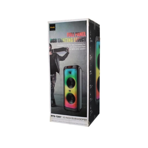 BTS-1387 Kablosuz Mikrofonlu RGB Bluetooth Speaker 2 x 10" BTS-1387 Kablosuz Mikrofonlu RGB Bluetooth Speaker 2 x 10"