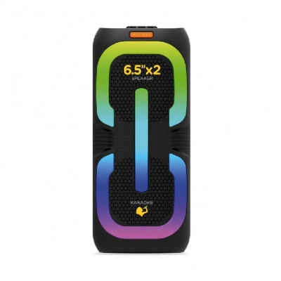 Maxron MxTune TWS Bluetooth Speaker 2 x 6.5" | RGB Led | Karaoke Maxron MxTune TWS Bluetooth Speaker 2 x 6.5" | RGB Led | Karaoke