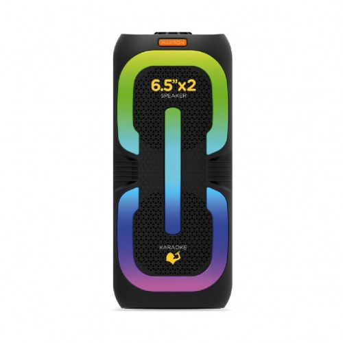 Maxron MxTune TWS Bluetooth Speaker 2 x 6.5" | RGB Led | Karaoke Maxron MxTune TWS Bluetooth Speaker 2 x 6.5" | RGB Led | Karaoke