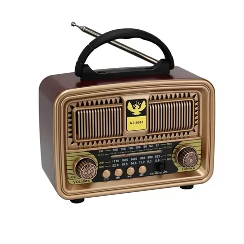 Nns Ns-8091bt Nostalji Bluetooth Speaker