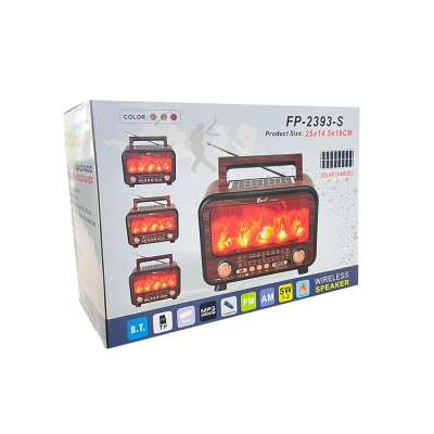 Fp-2393 Alevli Bluetooth Nostalji Speaker