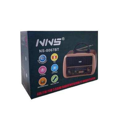 NNS NS-8067BT Nostalji Bluetooth Speaker