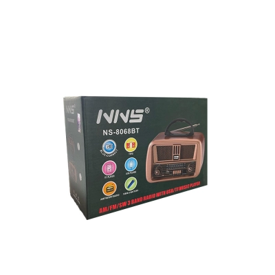 NNS NS-8068BT Nostalji Bluetooth Speaker
