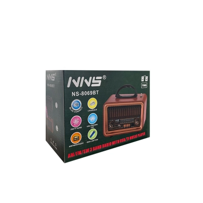 NNS NS-8069BT Nostalji Bluetooth Speaker