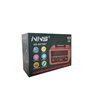 NNS NS-8070BT Nostalji Bluetooth Speaker NNS NS-8070BT Nostalji Bluetooth Speaker