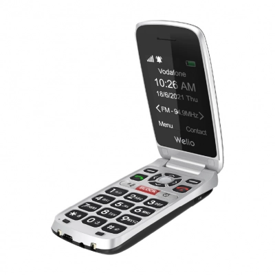 Welio Wkey T300 Tuşlu Telefon | KVK Garantili | Kırmızı Gümüş Welio Wkey T300 Tuşlu Telefon | KVK Garantili | Kırmızı Gümüş