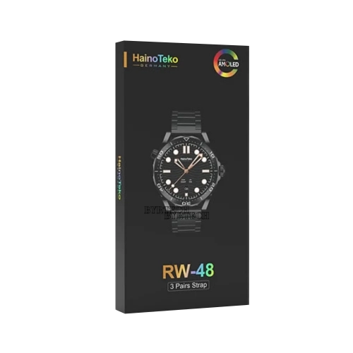 HainoTeko RW-48 Amoled Ekran Akıllı Saat | 3 Kordon HainoTeko RW-48 Amoled Ekran Akıllı Saat | 3 Kordon